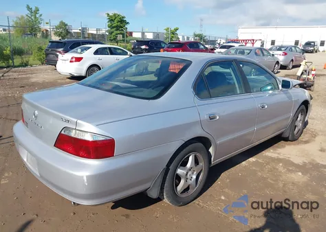 2003 Acura Tl 3.2 из США, поврежденный, VIN 19UUA56653A093573